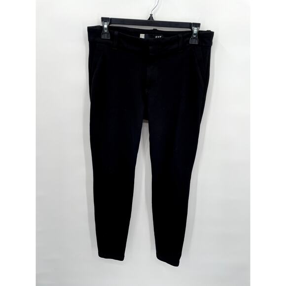Kut from the Kloth Pants - Kut from the Kloth Mia Skinny Black Ankle Dress Pant // 4
